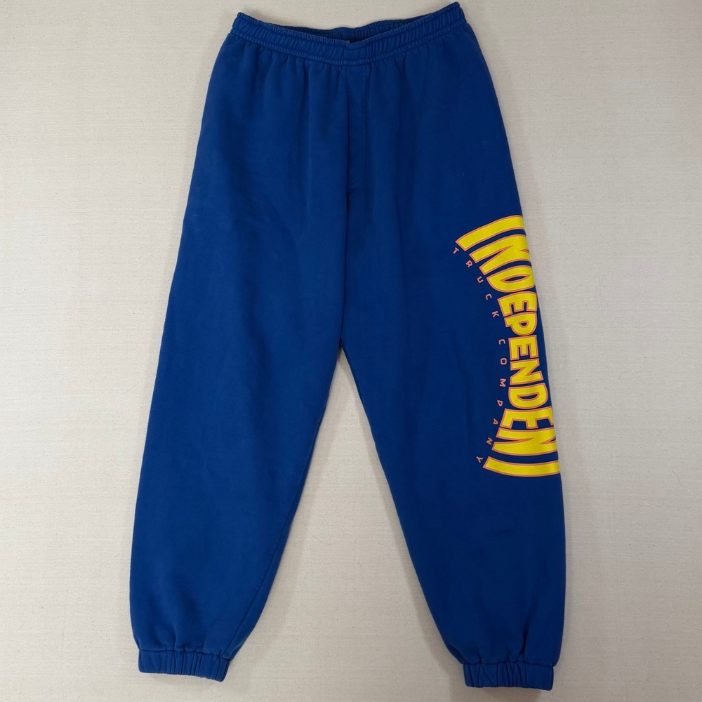 Independent Truck Company Blue Graphic Logo Sweatpants Mens 34 Skate Joggers
